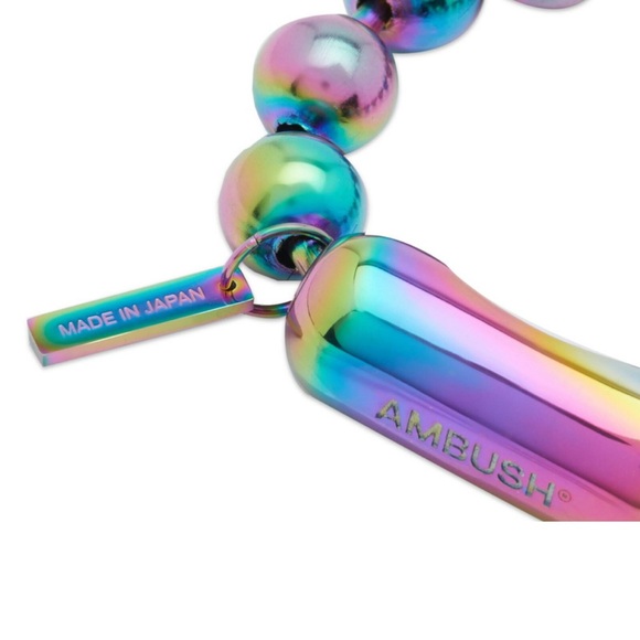 Ambush Iridescent Ball Chain Bracelet
Good Condition. - Picture 3 of 7